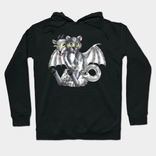 Chimera Cubs: Grey Bicolor Hoodie